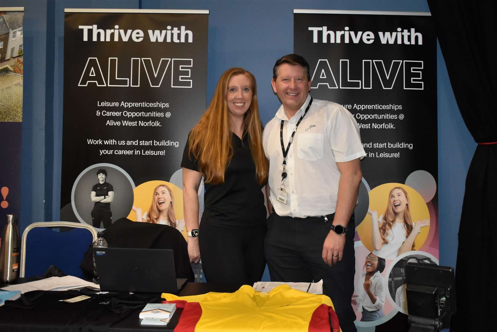Thrive with Alive was the message here. Picture: West Norfolk Council
