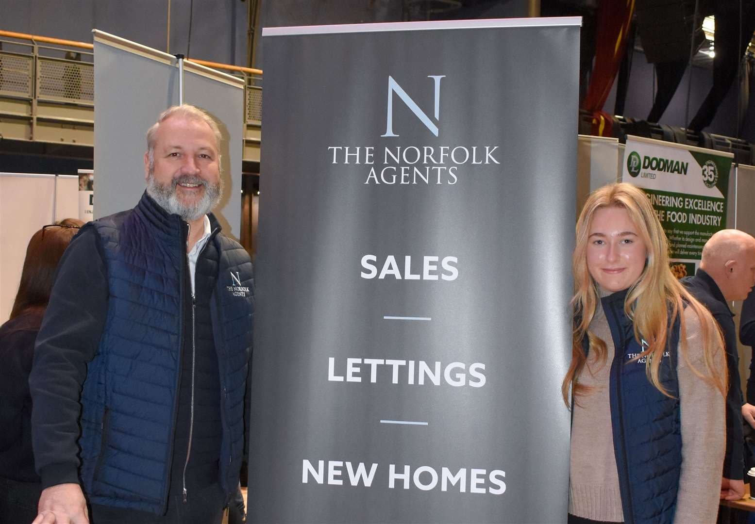 Norfolk Agents was among the businesses at the successful event. Picture: West Norfolk Council
