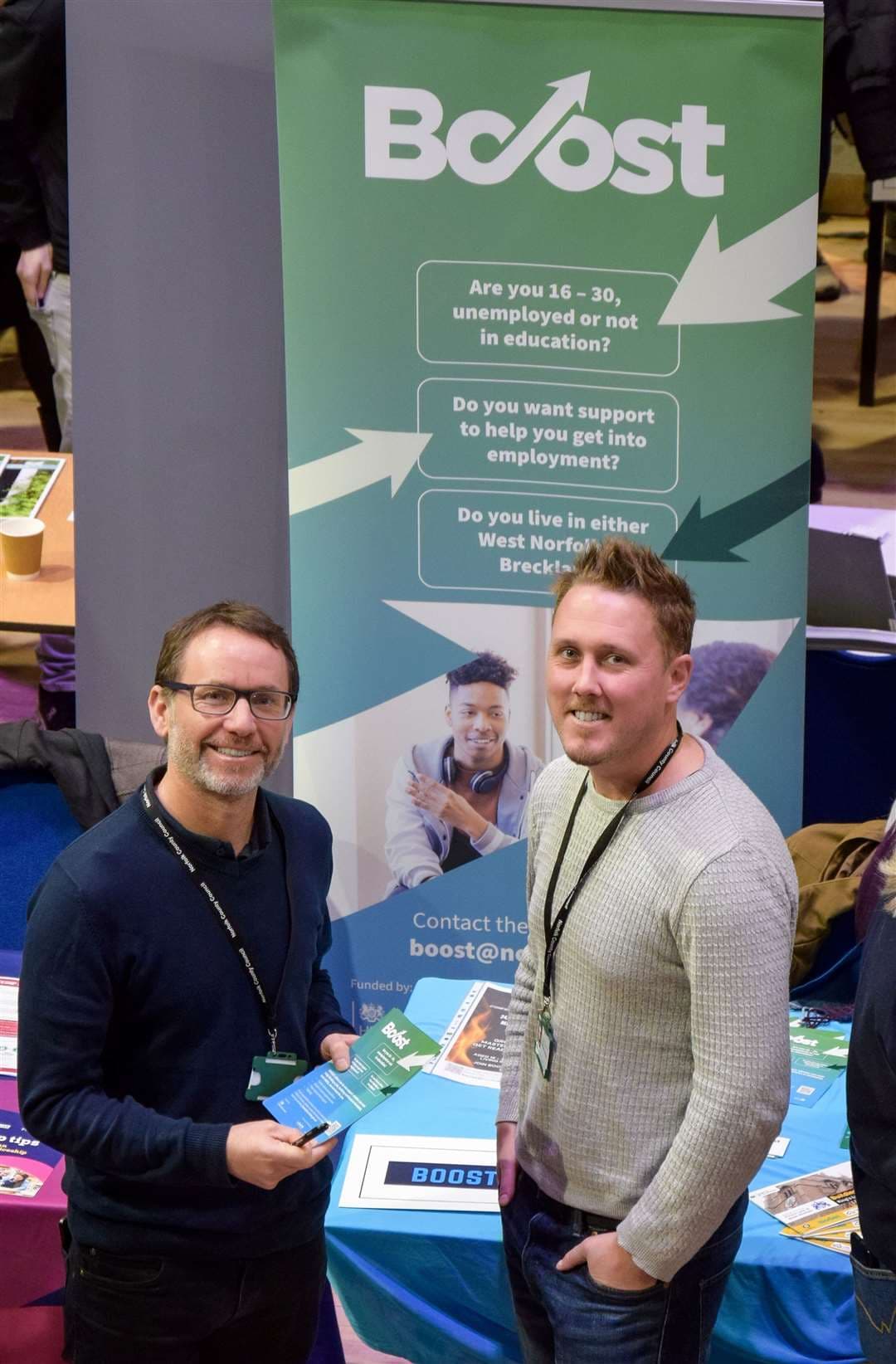 There was an opportunity to find out about Boost. Picture: West Norfolk Council