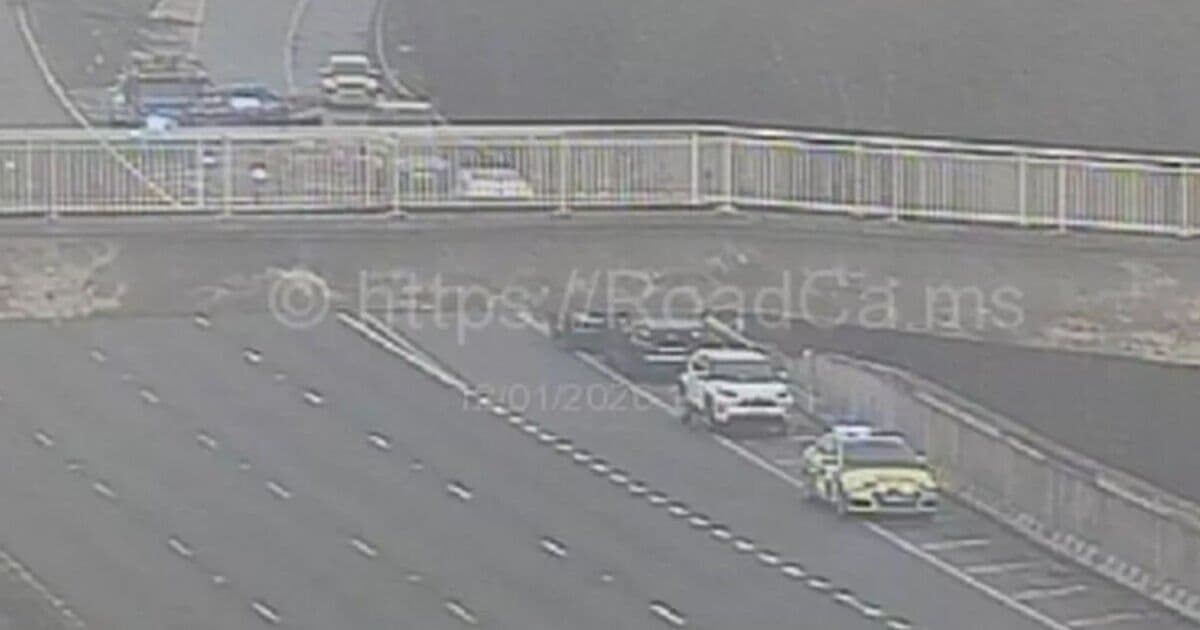 Major M1 Crash Causes Severe Delays: HGV Overturns Near Rotherham