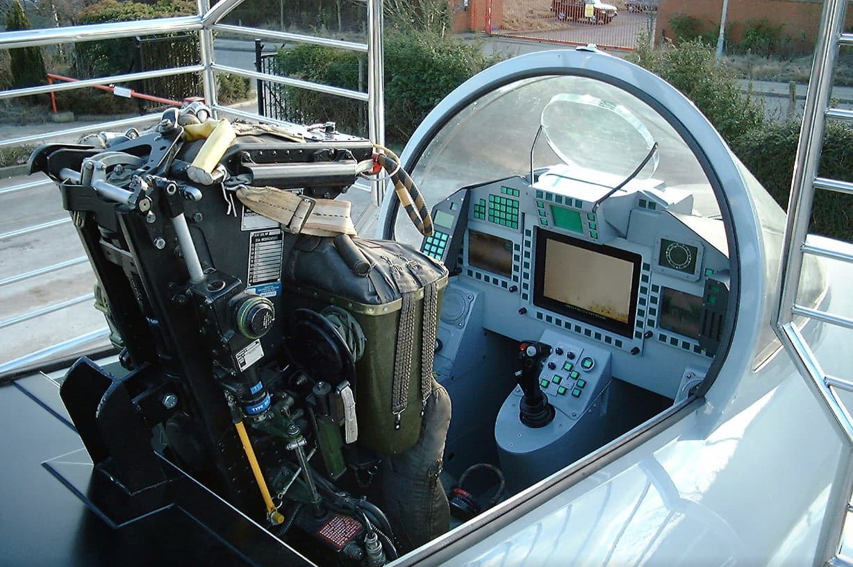 Step Into a Typhoon Cockpit and Test Your Reflexes at Clacton Airshow – Could This Be Your Future Career?