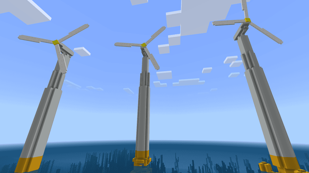Minecraft Wind Turbines