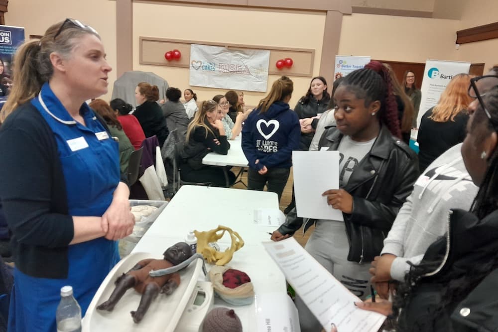 Empowering Futures: Girls Shine at Women in Careers Event in Beeston