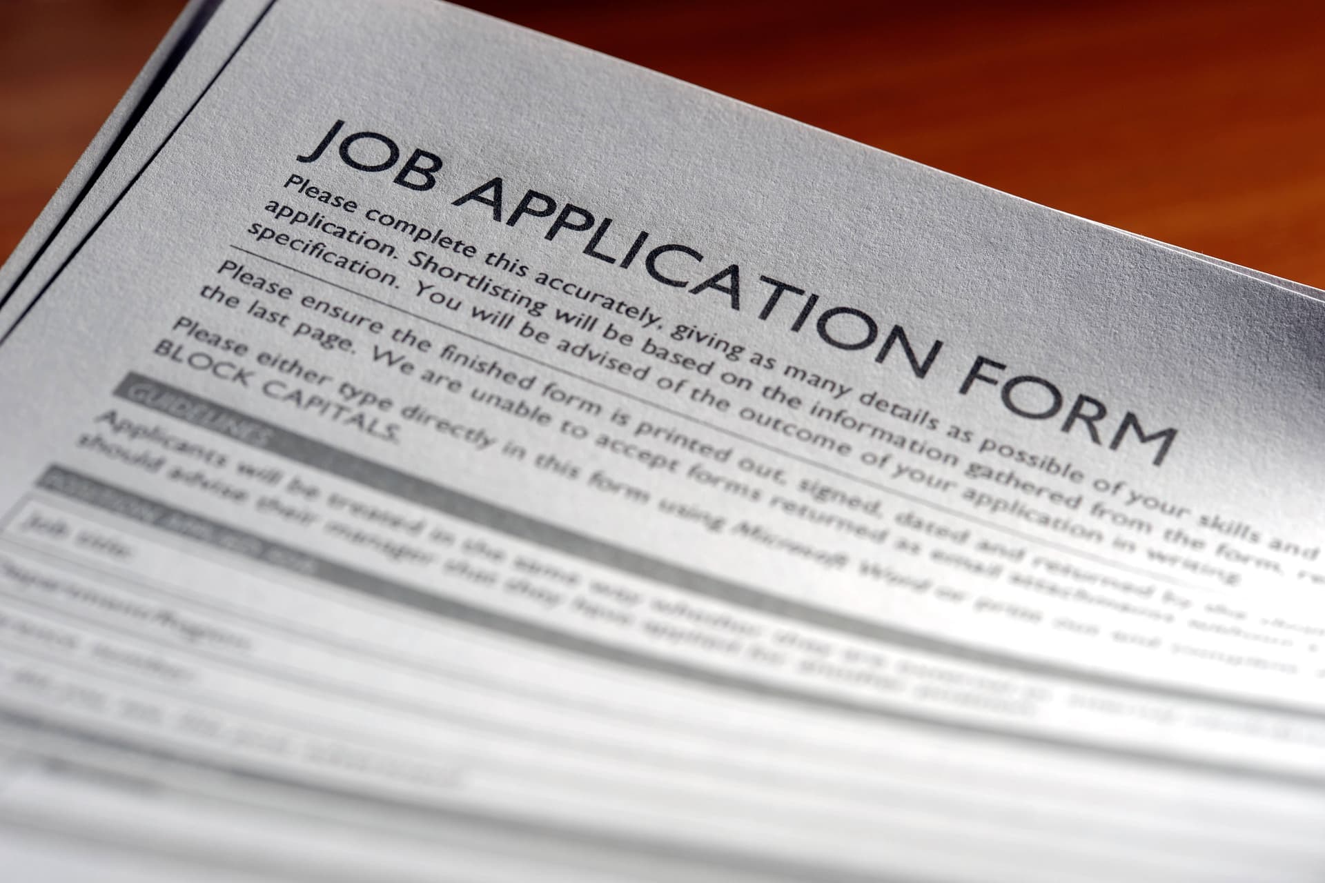 Job hugging stock image