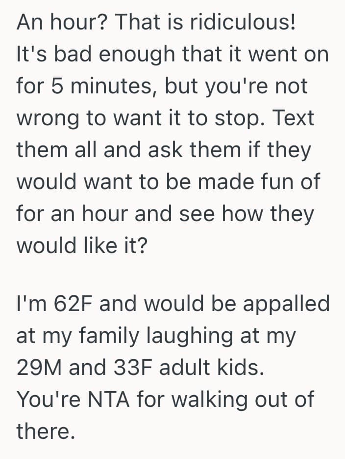 Final Reddit comment