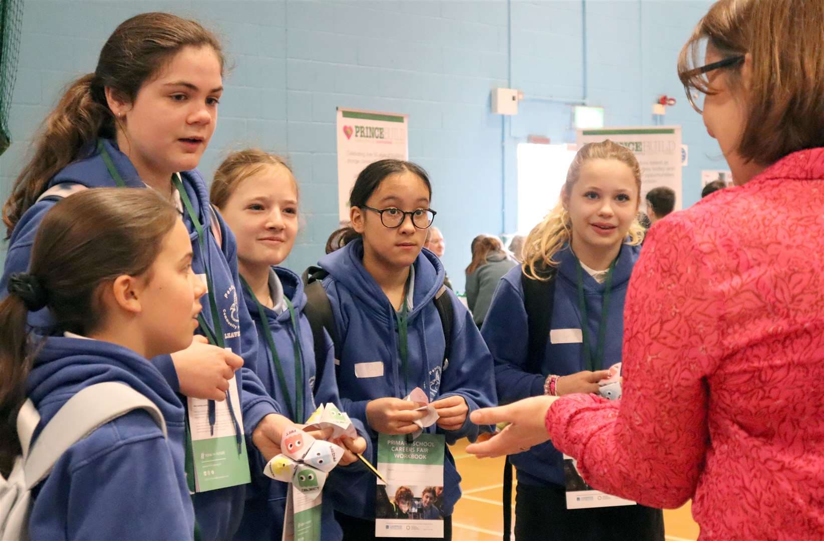 The careers fair Pictures: Matthew Sage