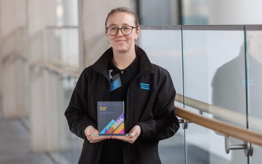 Atlas Copco Wins Prestigious Careers Wales Award for Supporting Young Talent in Deeside