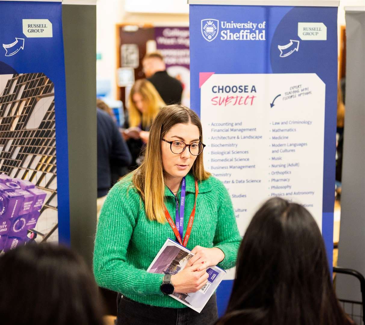 Looking at university choices. Picture: Ian Burt
