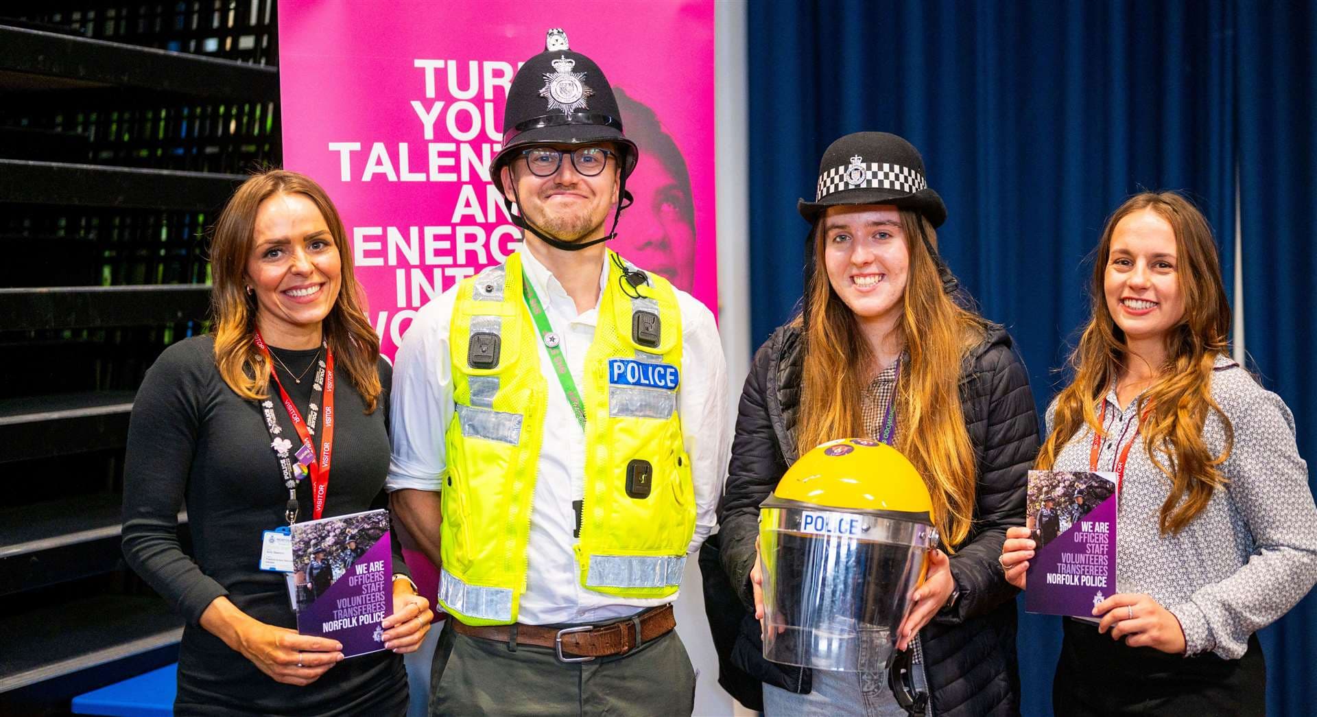A police representative was among the guests. Picture: Ian Burt