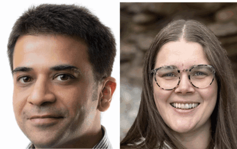 Akshay Jamwal and Rebekah Dalgleish