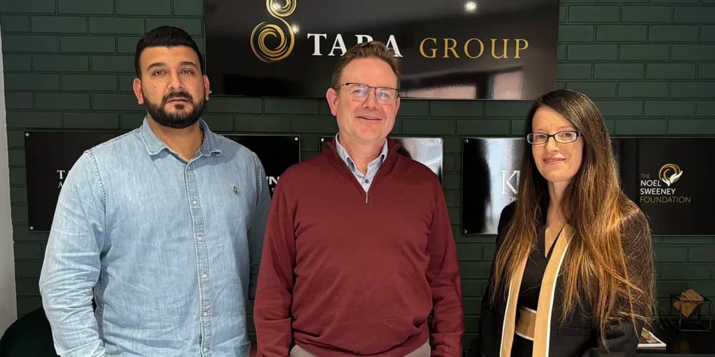 Taranjit Tiwana, David Grady, Kiera Pascoe, Tara Group
