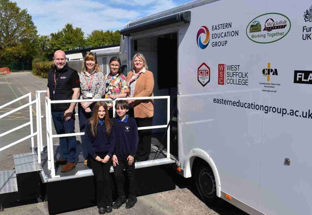 Step Inside the Sim Van: Virtual Reality Brings Construction Careers to Life for UK Students